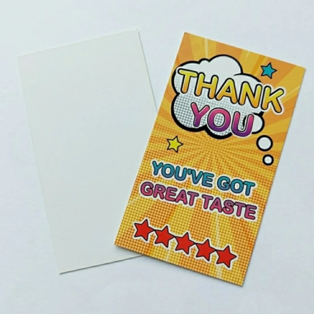 ♥️ 5x25 / 50 Thank You Cards
